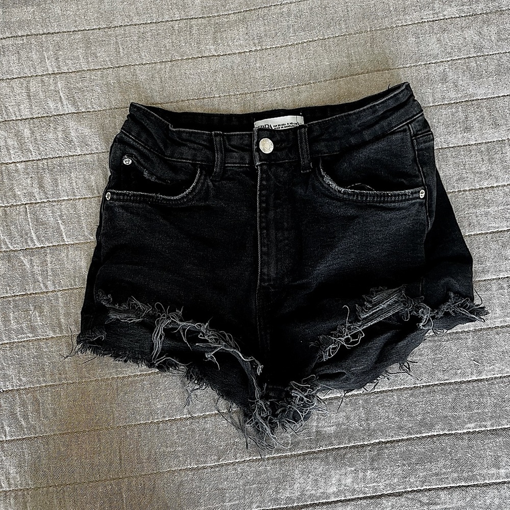 Black shorts by Zara